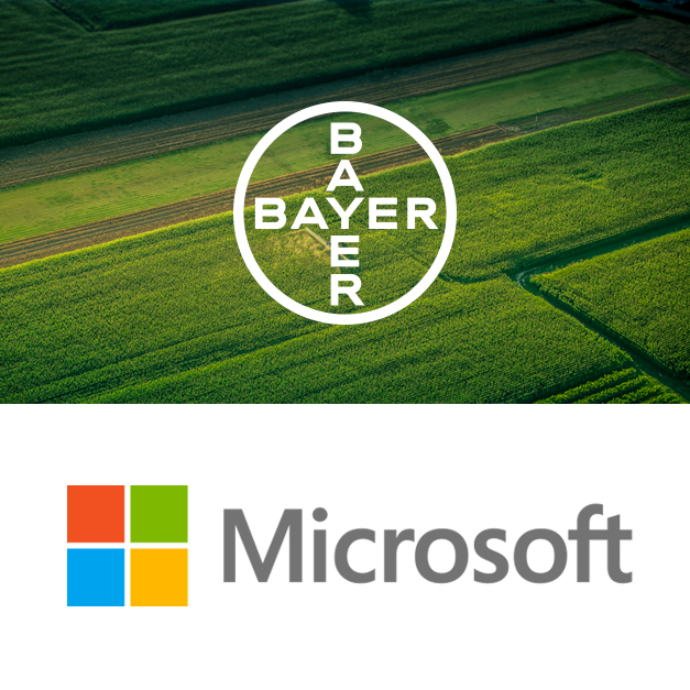 El gigante de la tecnología Microsoft se une al Gigante de la agricultura Bayer para mejorar la cadena alimenticia