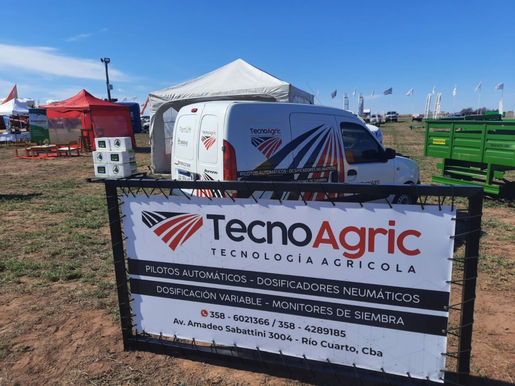 Tecnoagric en la Expo Alcira Gigena presentó su tecnología de agricultura de precisión